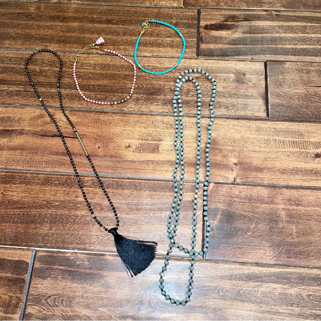 Lot Of Beaded Necklaces
